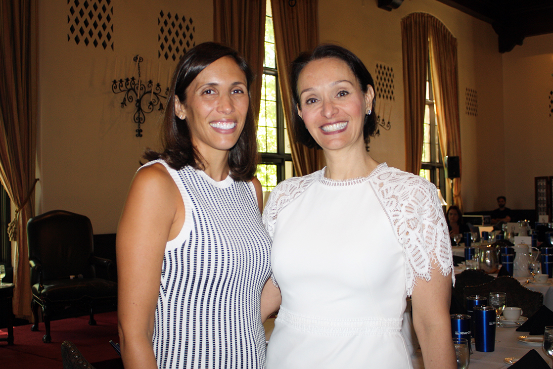 Sacramento Kings COO, Matina Kolokotronis, and SVP of Communications, Joelle Terry