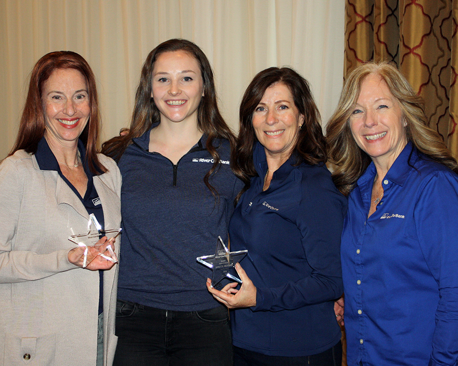 River City Bank’s Premier Banking Team (from left to right): Tracy Mullen, Amanda Semeryuk, Janette Moynier, and Donna Sutherland