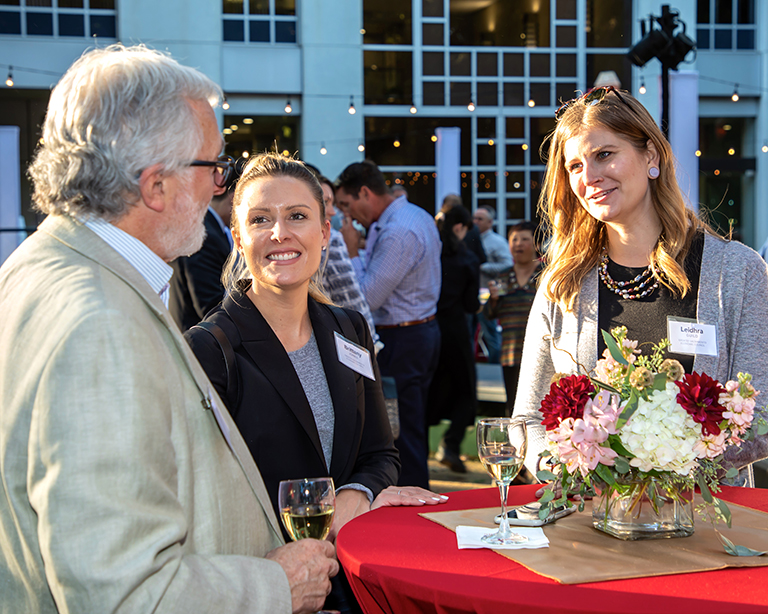 Yolo County Supervisor Don Saylor with GSAC’s Brittany Jones and Leidhra Guild