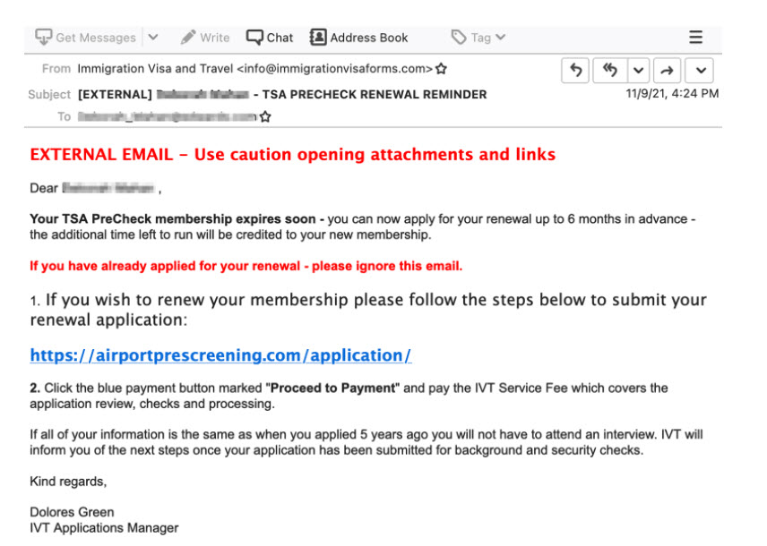 TSA-PreCheck-Scam-Email