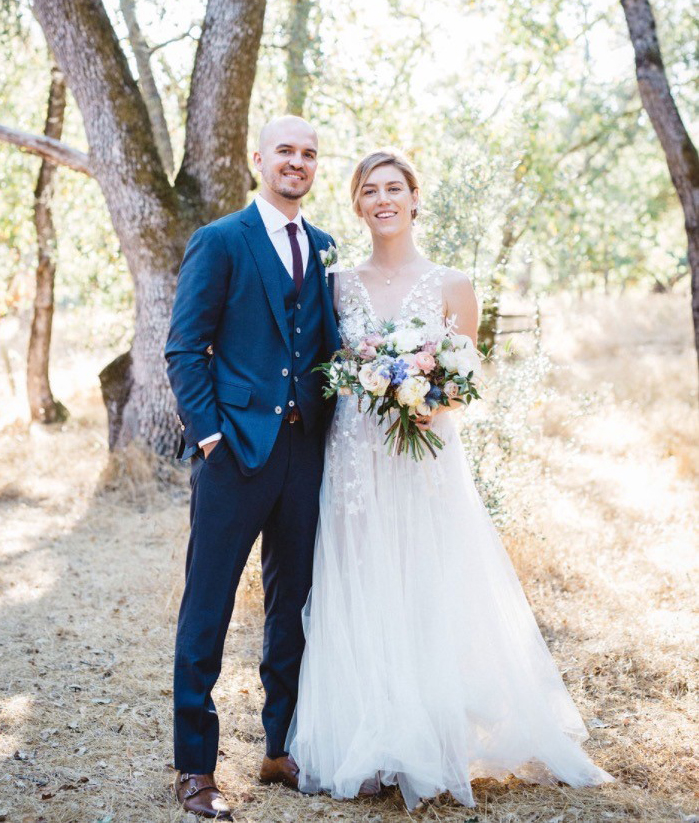 Barry with his wife, Natalie.